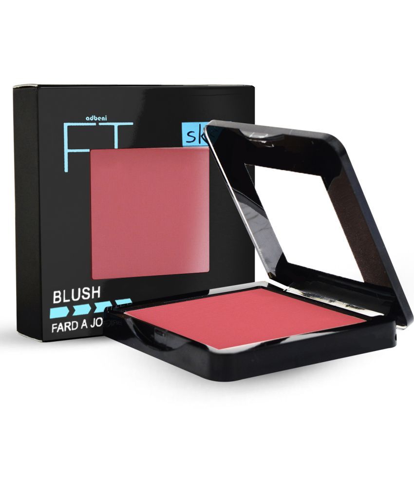     			Adbeni Matte Lightweight, Smooth Texture Pressed Powder Blush Fit Skin Shade-04 Red 35 g