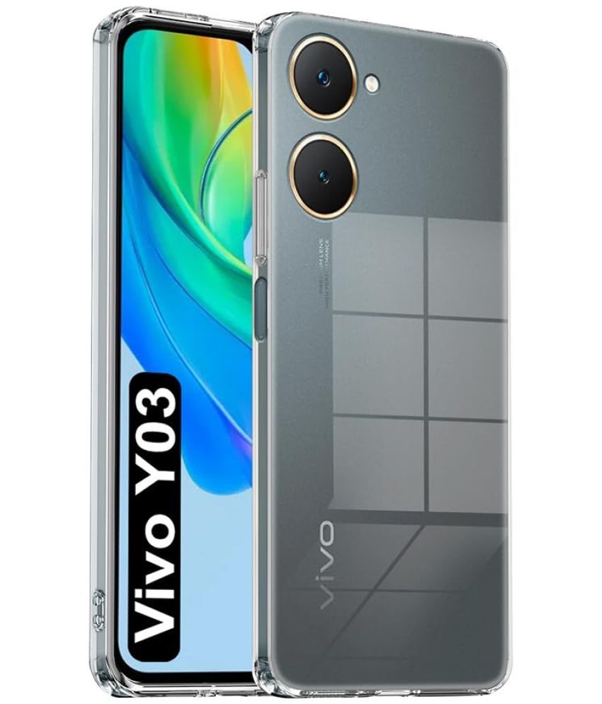     			Doyen Creations Plain Cases Compatible For Silicon Vivo Y03 ( )