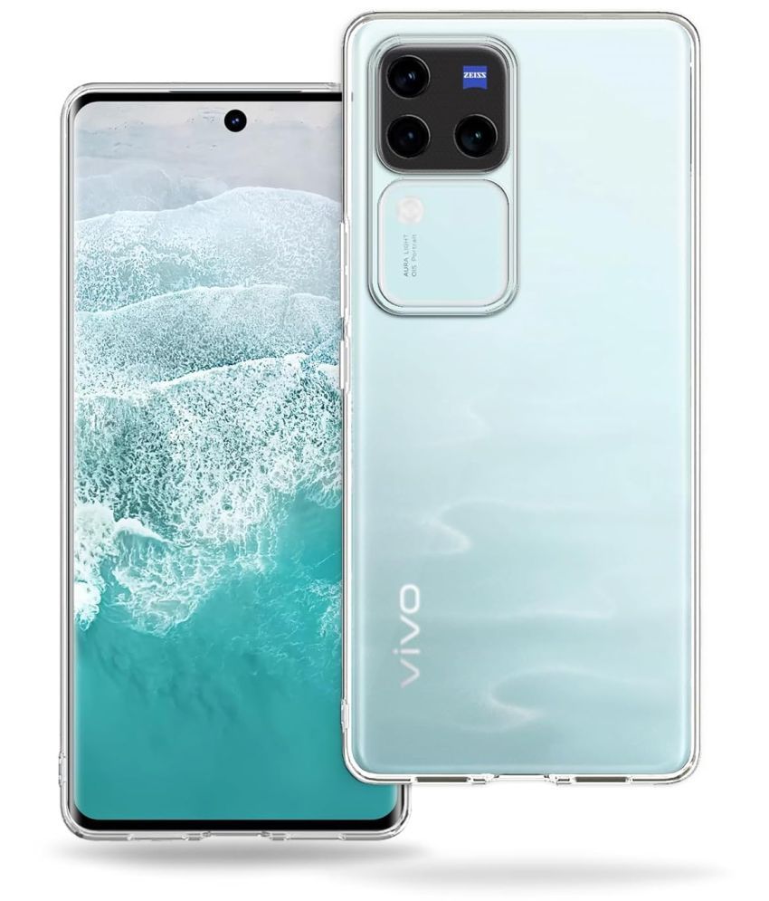     			Megha Star*** Plain Cases Compatible For Silicon VIVO V30 PRO 5G ( )