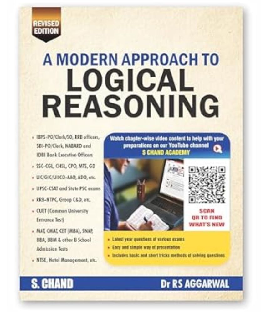     			RS AGGARWAL LOGICAL REASONING