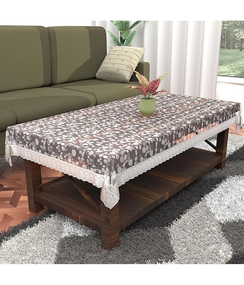     			CreadCraft Printed PVC 4 Seater Rectangle Table Cover ( 150 x 105 ) cm Pack of 1 Multi