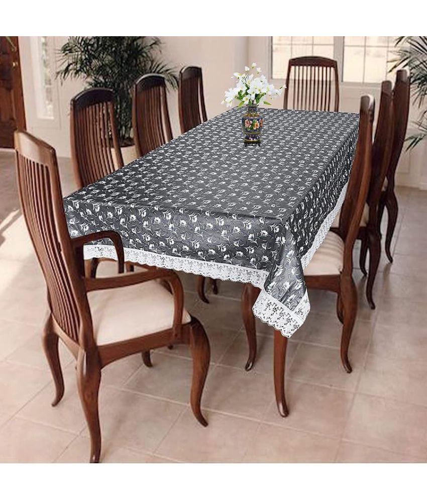     			CreadCraft Printed PVC 4 Seater Rectangle Table Cover ( 150 x 105 ) cm Pack of 1 Multi