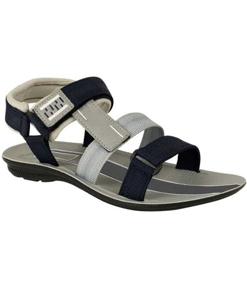     			Kullegs - Light Grey Men's Floater Sandals