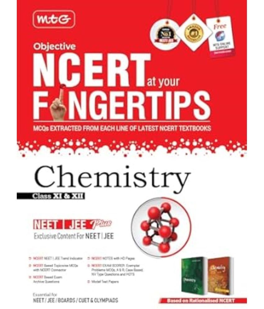     			OBJECTIVE NCERT FINGERTIPS CHEMISTRY