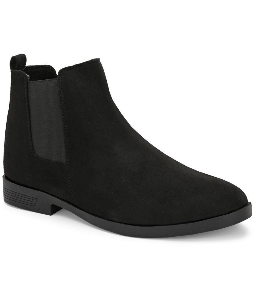     			Port Black Men's Chelsea Boots