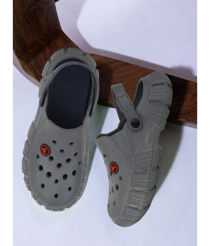     			Secritas - Grey Men's Clogs