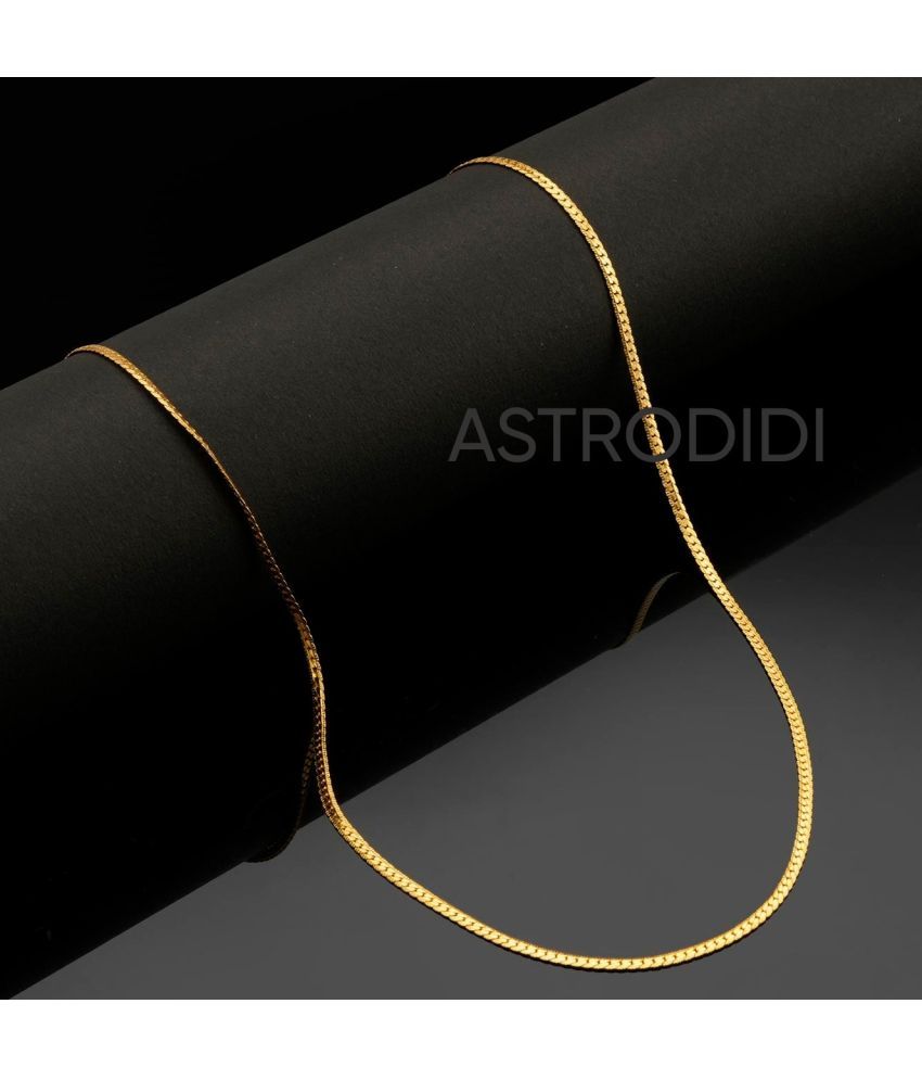     			Astrodidi Gold Plated Chain ( Set of 1 )