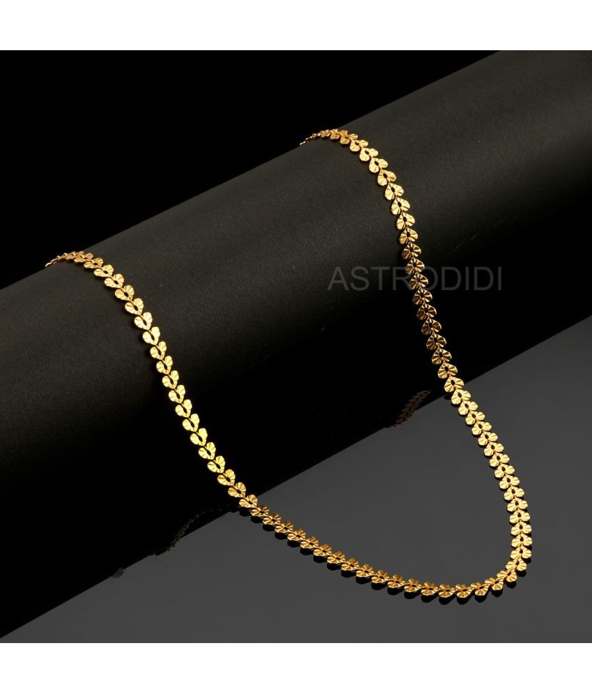     			Astrodidi Gold Plated Chain ( Set of 1 )