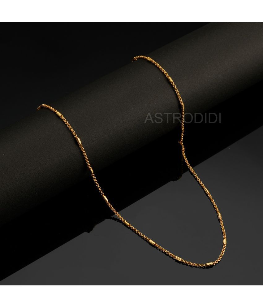     			Astrodidi Gold Plated Chain ( Set of 1 )