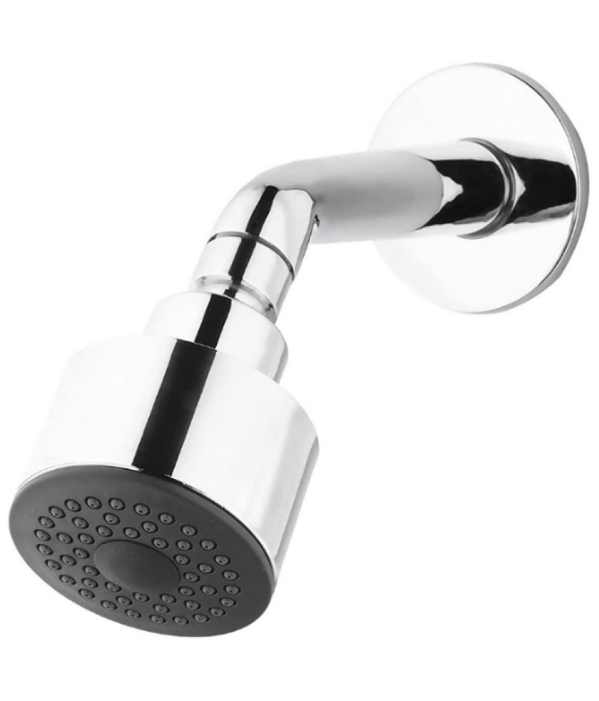     			COSWARE 3" Black Nozzle Shower with 7" SS Arm Plastic (ABS) Overhead Shower