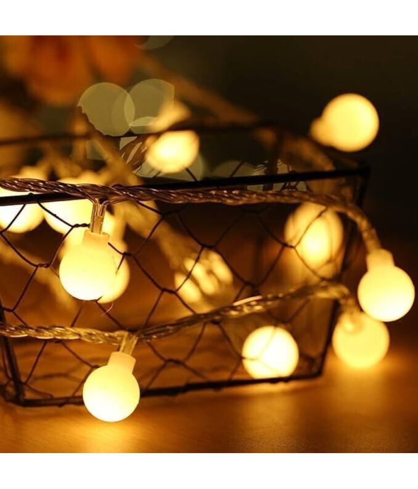     			HOME DELIGHT Yellow 4M String Light ( Pack of 1 )