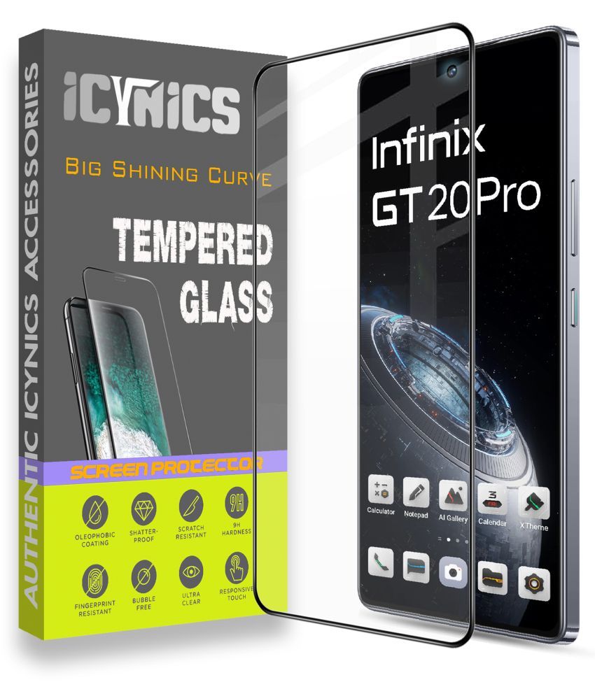     			Icynics Tempered Glass Compatible For Infinix GT 20 Pro ( Pack of 1 )