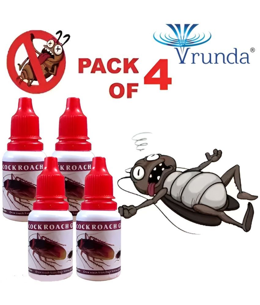     			Vrunda home care solutions Hk creation Cockroach Paste cockroach gel Pack of 4