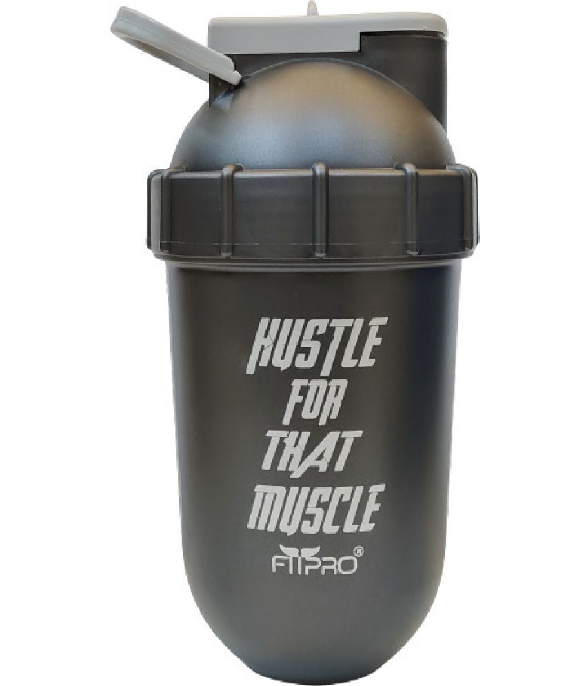     			FitPro Plastic Black 700 mL Shaker ( Pack of 1 )