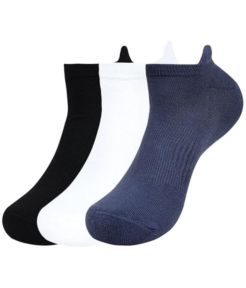     			Balenzia Pack of 3 Men's Cotton Low Cut Socks ( Multicolor )