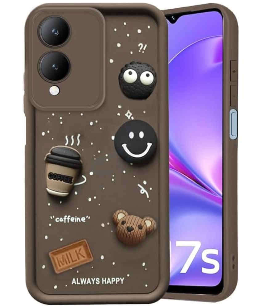     			Doyen Creations Plain Cases Compatible For Rubber Vivo Y17s ( )