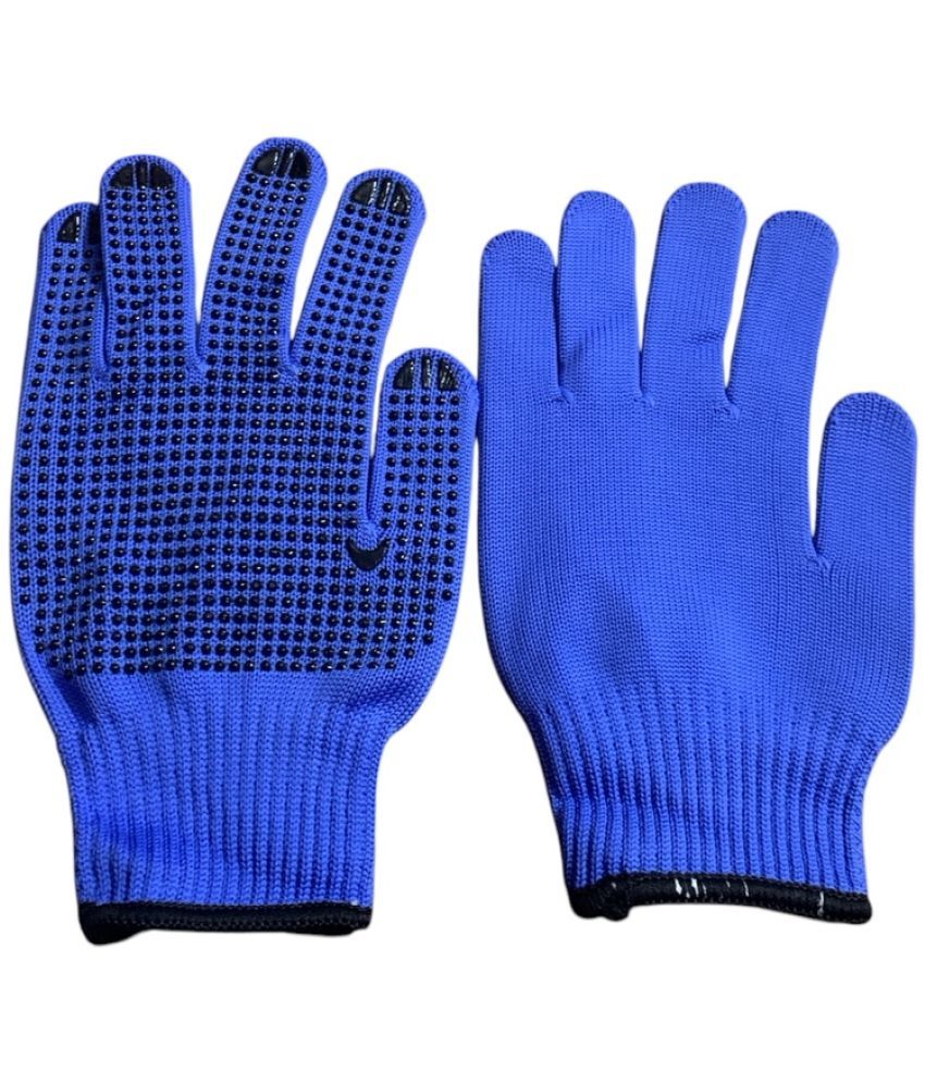     			EmmEmm Blue Batting Gloves ( 1 Pair )