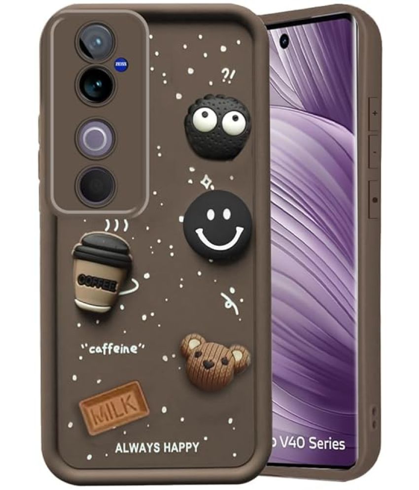     			Megha Star*** Plain Cases Compatible For Rubber Vivo V40 Pro ( )