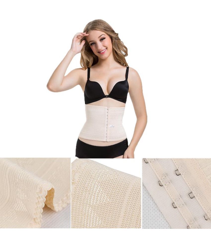     			Alroxtion Pack of 1 Cotton Blend Women's BodySuite ( Beige )