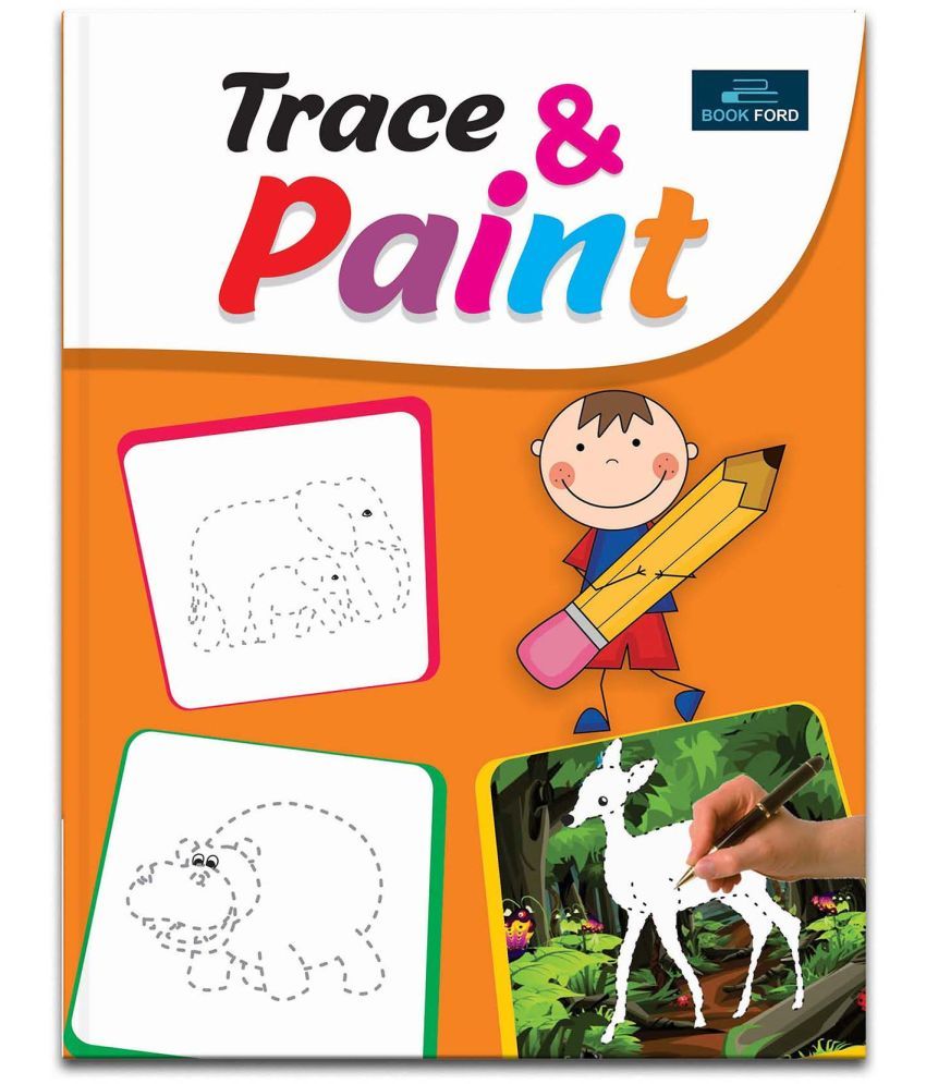     			Trace And Paint Coloring Book For Kids | colouring book for kids | kids book | kids colouring books | colour book | colouring books for kids | colouring books for kids | colour book for kids [Paperback] BOOK FORD PUBLICATIONS