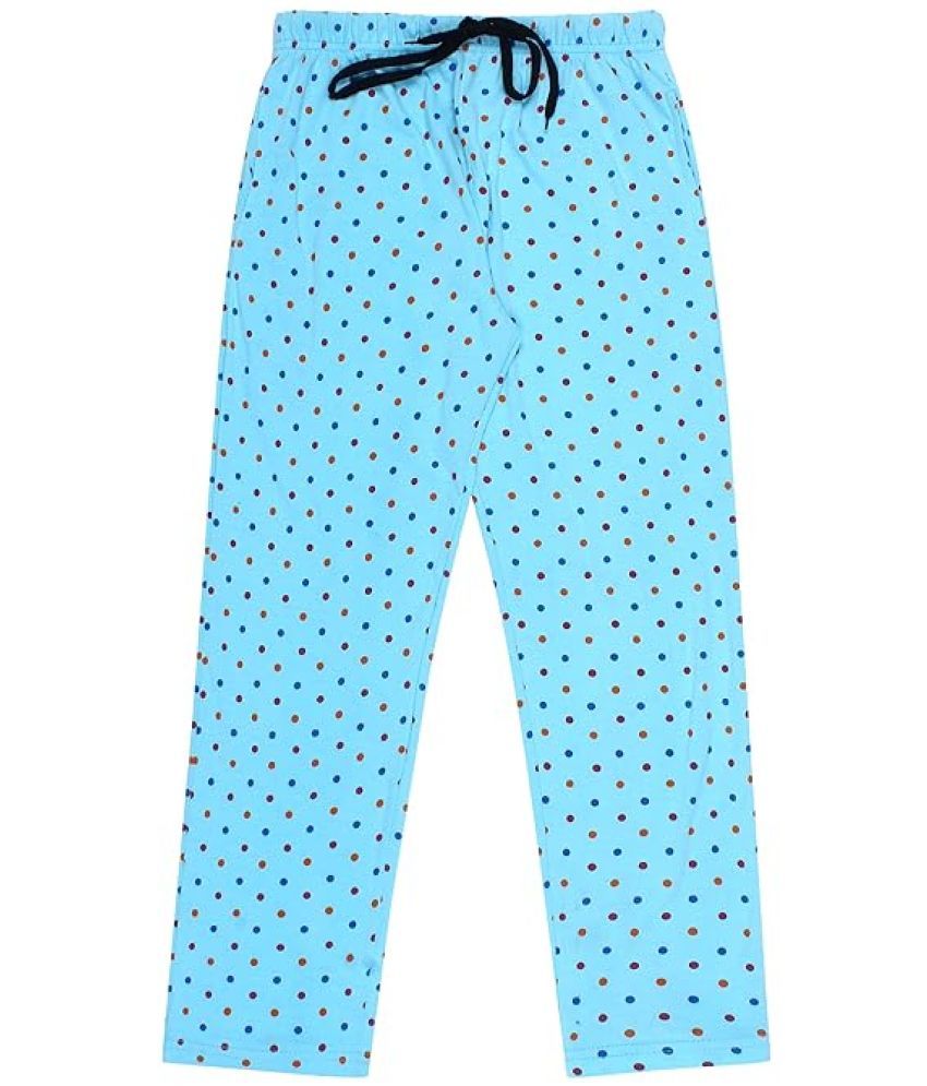     			Myo Pack of 1 Boys Cotton Trackpant ( Blue )