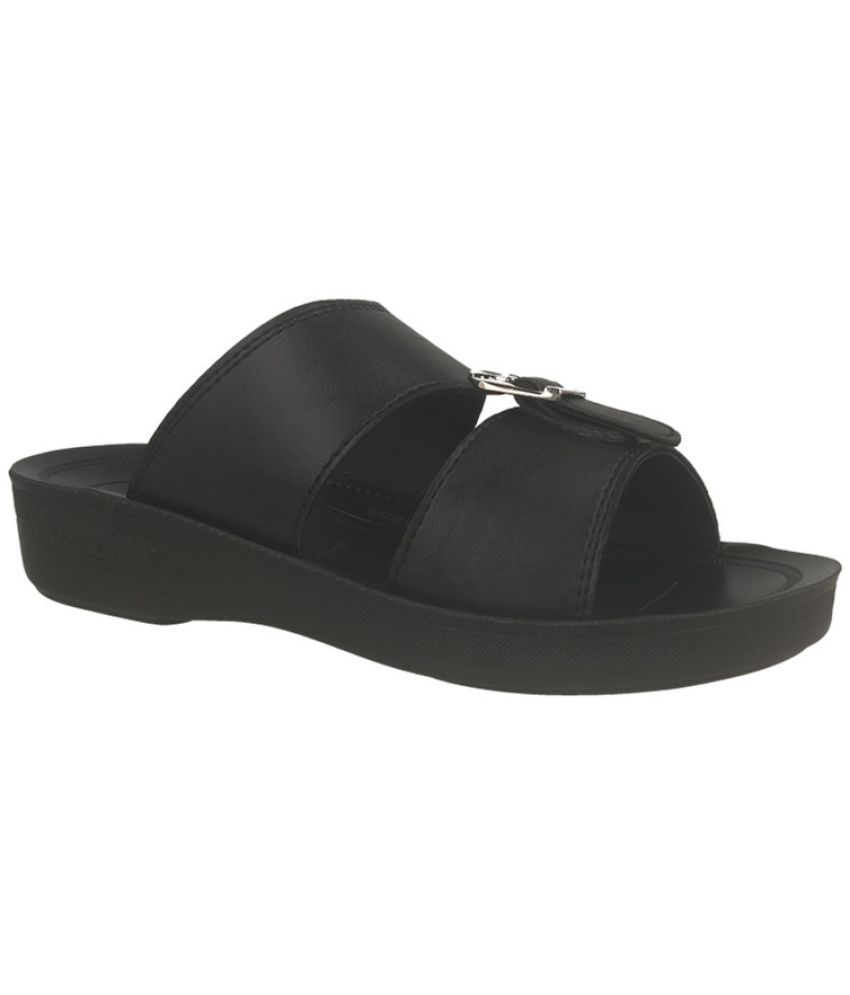     			Aeroblu Black Women's Flats