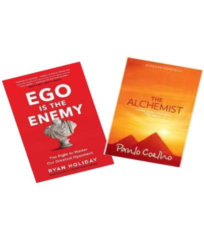     			( Combo Of 2 Pack ) Ego Is Enemy + The Alchemist - Paperback , English , Best Novel 2022