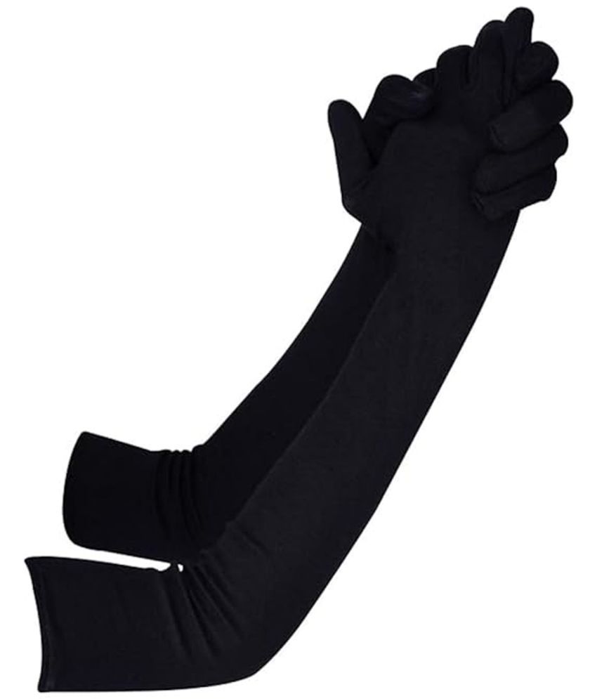     			THRIFTKART Full Fingers Cotton Riding Gloves ( Pair of 1 )