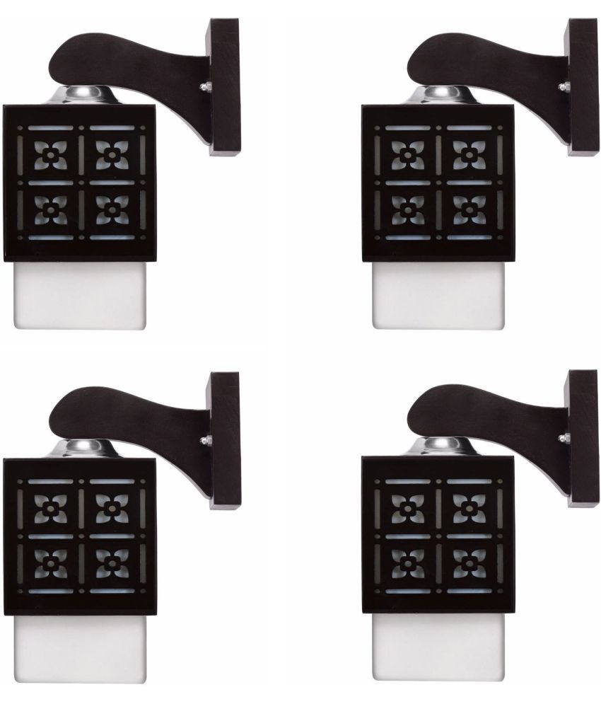     			AFAST Black Swing Arm Wall Light ( Pack of 4 )