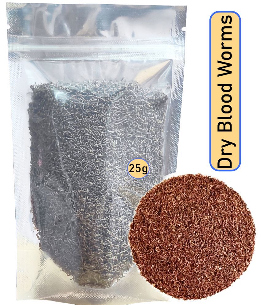     			All-Natural Dried Blood Worms – Protein-Rich Aquarium Fish Food for Vibrant Colors & Healthy Growth – Perfect for Freshwater & Saltwater Fish – No Fillers or Preservatives – Mess-Free & Easy to Feed