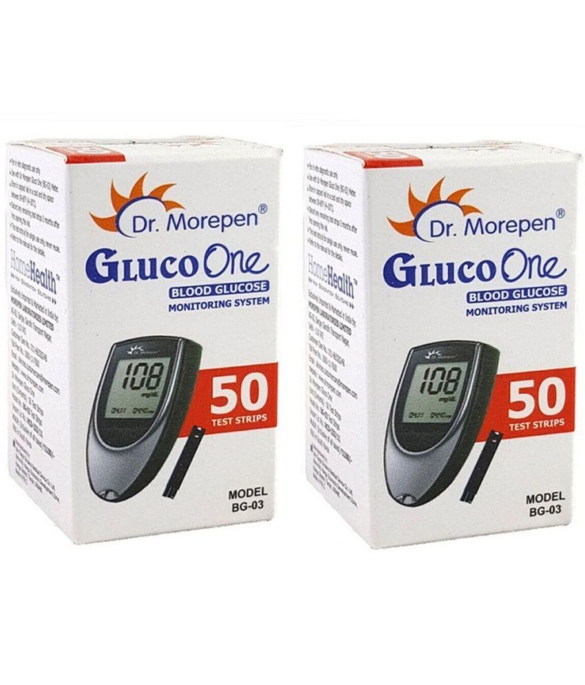     			Dr. Morepen Gluco One 100 Strips 100 Test Strips