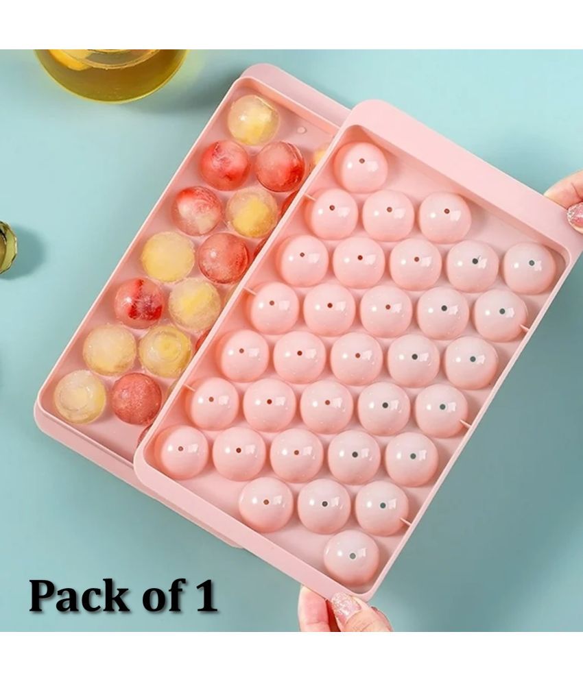     			Stysol Ice Tray  Pink 1 Pcs