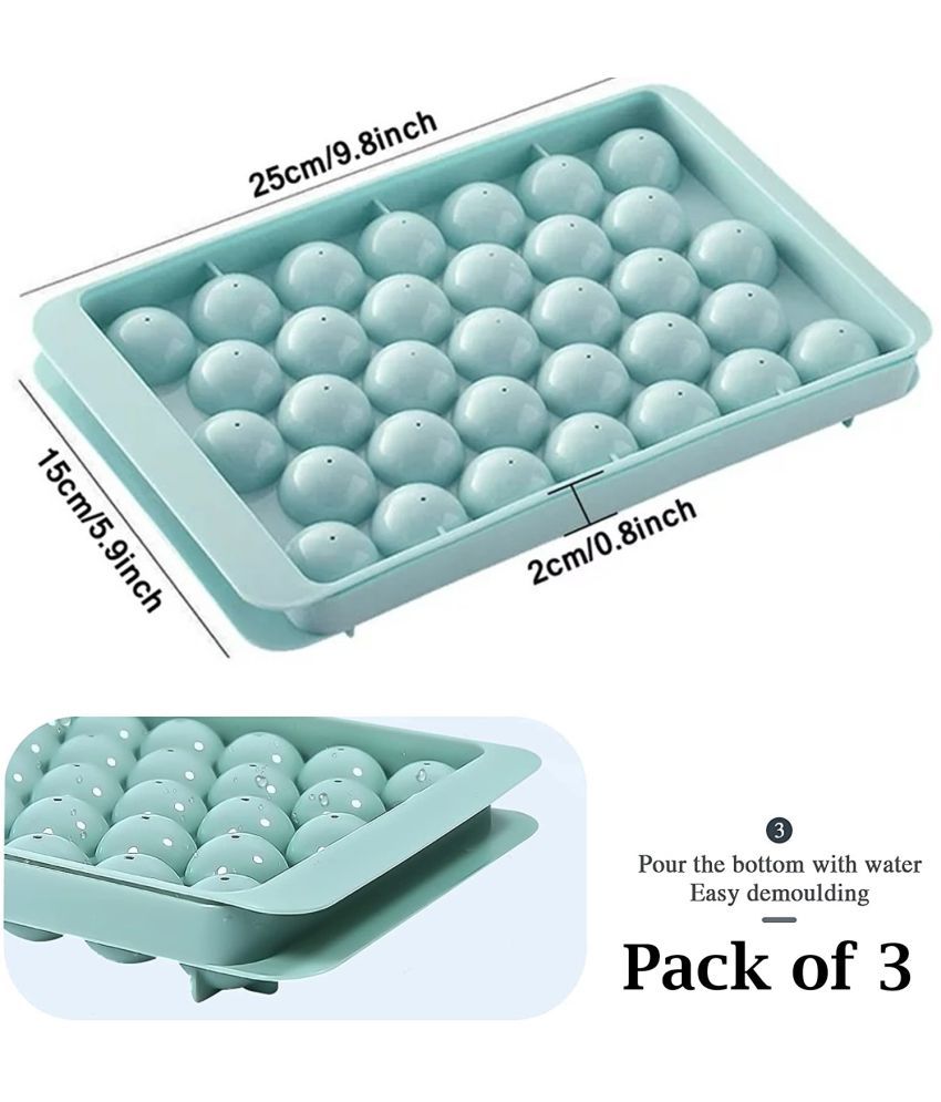     			Stysol Lolipop Ice Tray Navy Blue 3 Pcs