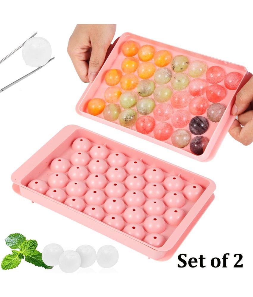     			Stysol Pink Ice Tray Pink 2 Pcs