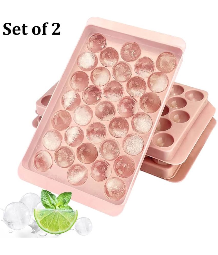     			Stysol Pink Ice Tray Pink 2 Pcs