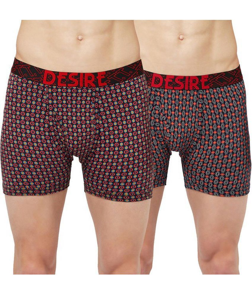     			TT Pack of 2 Cotton Trunks For Men's ( Multicolor4 )