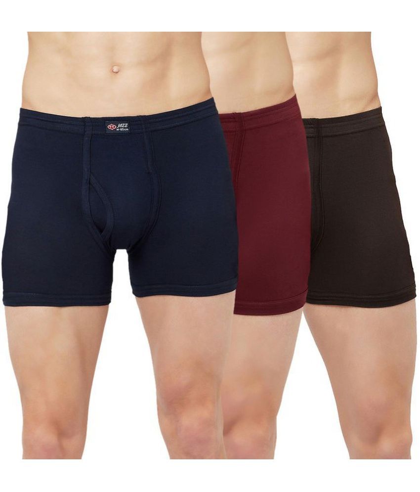     			TT Pack of 3 Cotton Blend Trunks For Men's ( Multicolor2 )