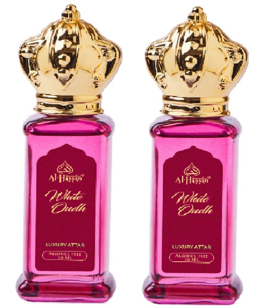     			Al - Hassan Musk Non- Alcoholic Miniature Attar ( Pack of 2 )