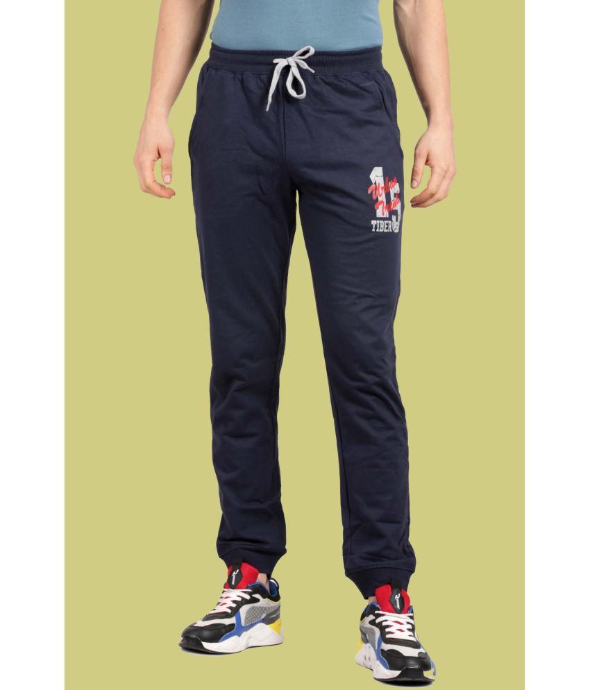     			TiberFashion Blue Cotton Men's Joggers ( Pack of 1 )