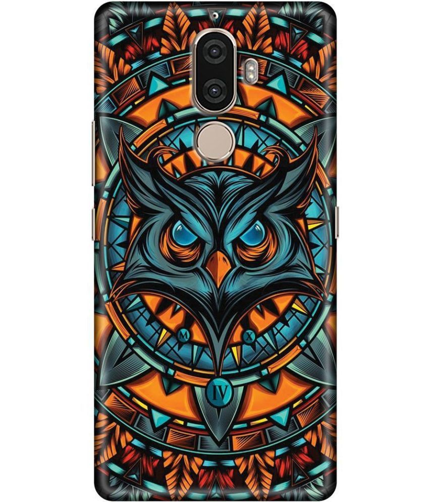     			hello case Multicolor Printed Back Cover Polycarbonate Compatible For Lenovo K8 Note ( Pack of 1 )