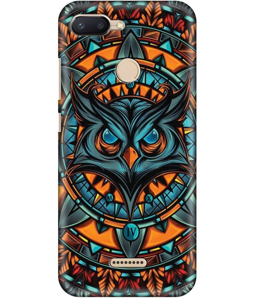     			hello case Multicolor Printed Back Cover Silicon Compatible For Mi Redmi 6 ( Pack of 1 )