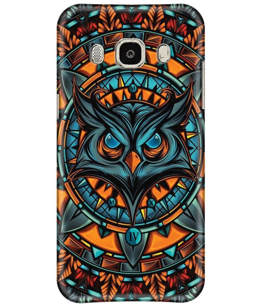     			hello case Multicolor Printed Back Cover Silicon Compatible For Samsung Galaxy J5 ( Pack of 1 )