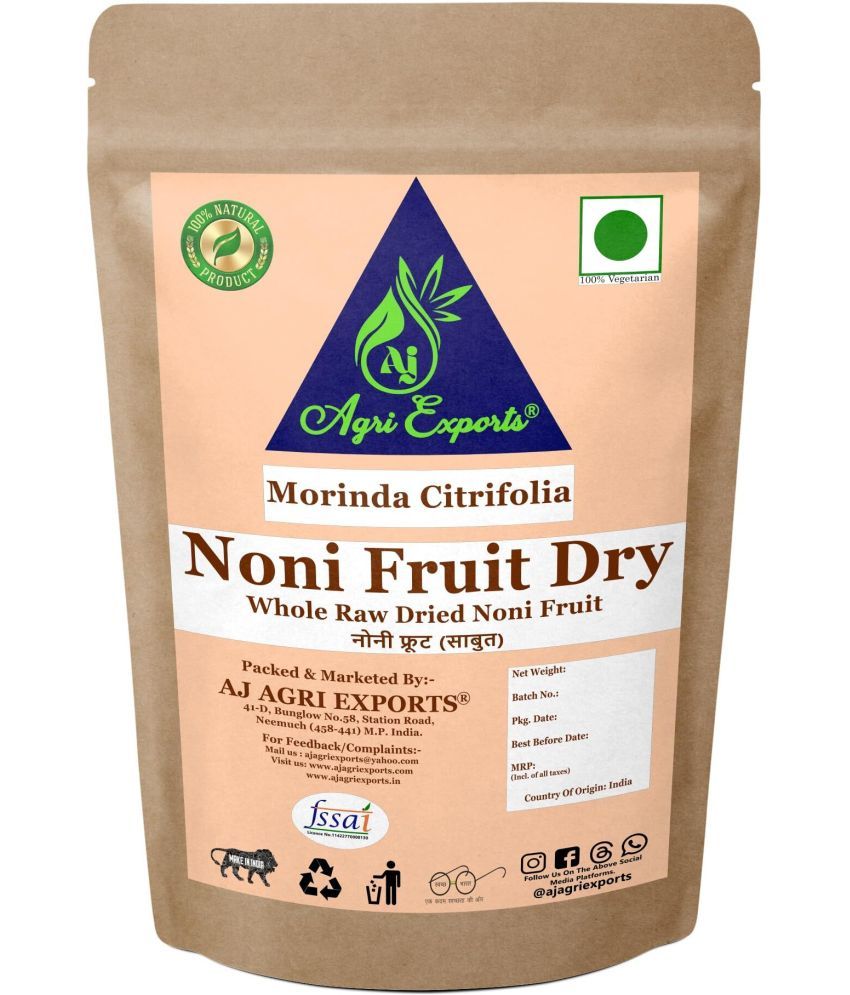     			AJ AGRI EXPORTS Noni Fruit Dry - Whole Noni Fruit Dried - Morinda Citrifolia 100 gm