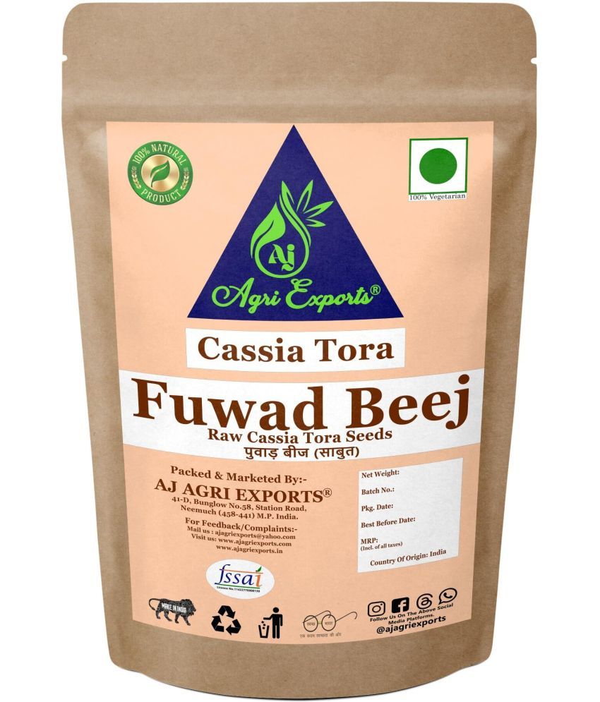     			AJ AGRI EXPORTS Fuwad Beej - Fuwad Seeds - Pawad Beej - Puwad Beej - Cassia Tora 100 gm