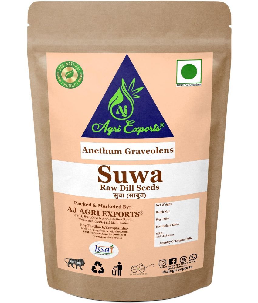     			AJ AGRI EXPORTS Suwa - Sowa - Suva - Satahva - Dill Seeds - Sua - Anethum Graveolens 100 gm