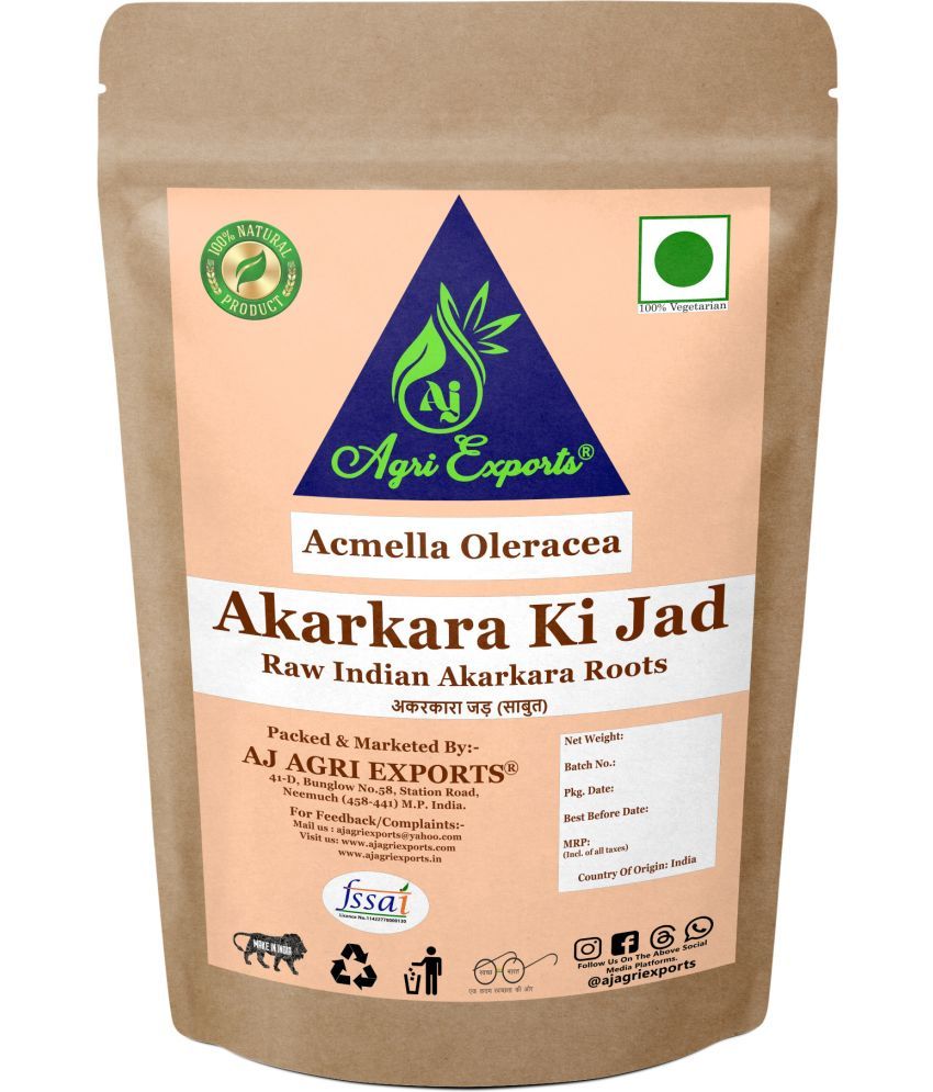     			AJ AGRI EXPORTS Akarkara Roots - Akarkara Roots - Acmella Oleracea 400 gm