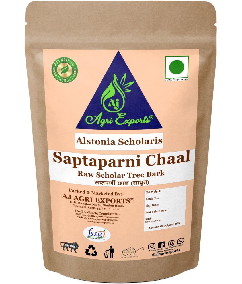     			AJ AGRI EXPORTS Raw Saptaparni Chaal - Saptaparni Bark - Alstonia Scholaris 400 gm