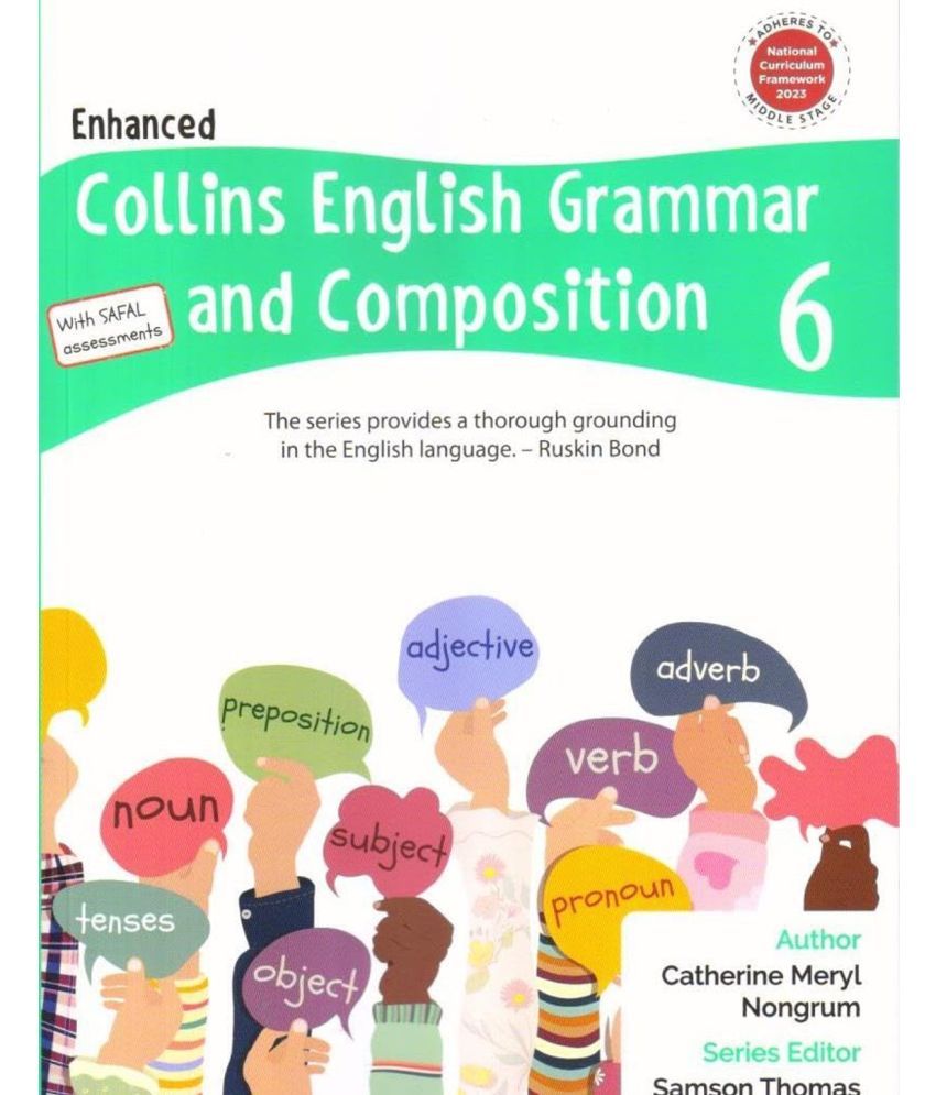     			Enhanced Collins English Grammar and Composition Class 6