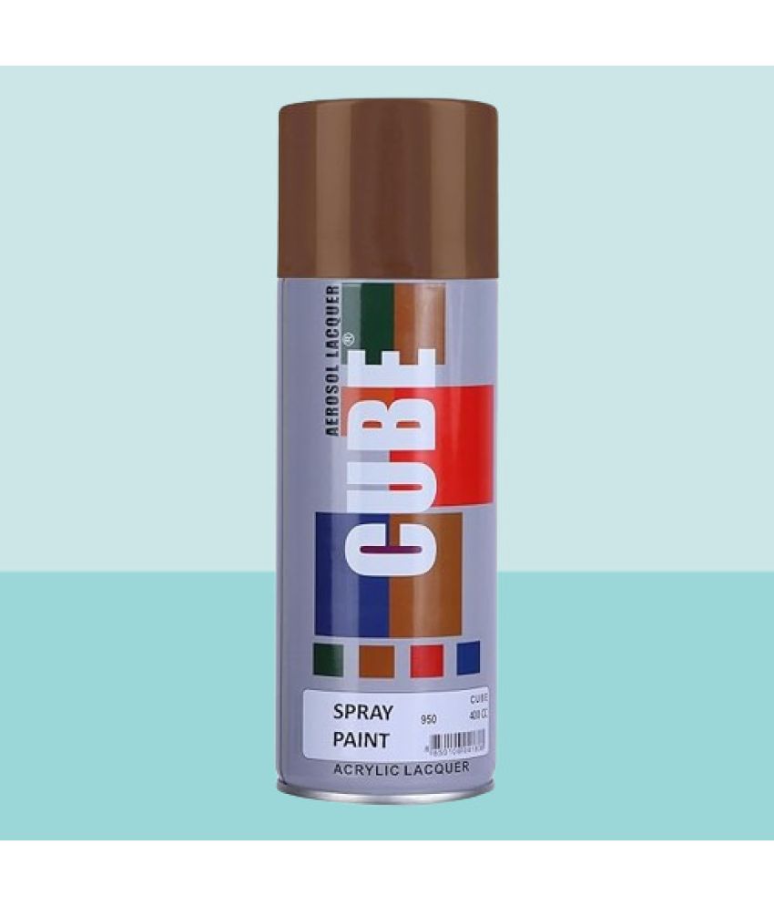     			Golden Fox Cube Brown Spray Paint Brown Spray Paint 400 ml (Pack of 1)