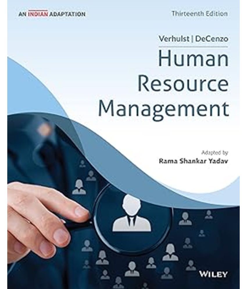     			Human Resource Management 13 Edition  (Paperback, Susan L. Verhulst, David A. DeCenzo, Rama Shankar Yadav